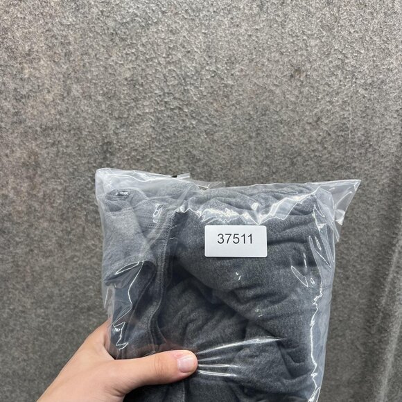 Tommy Bahama Sweatshirt Dress Womens Small Gray Quarter Zip Tunic Reversible - Picture 11 of 11